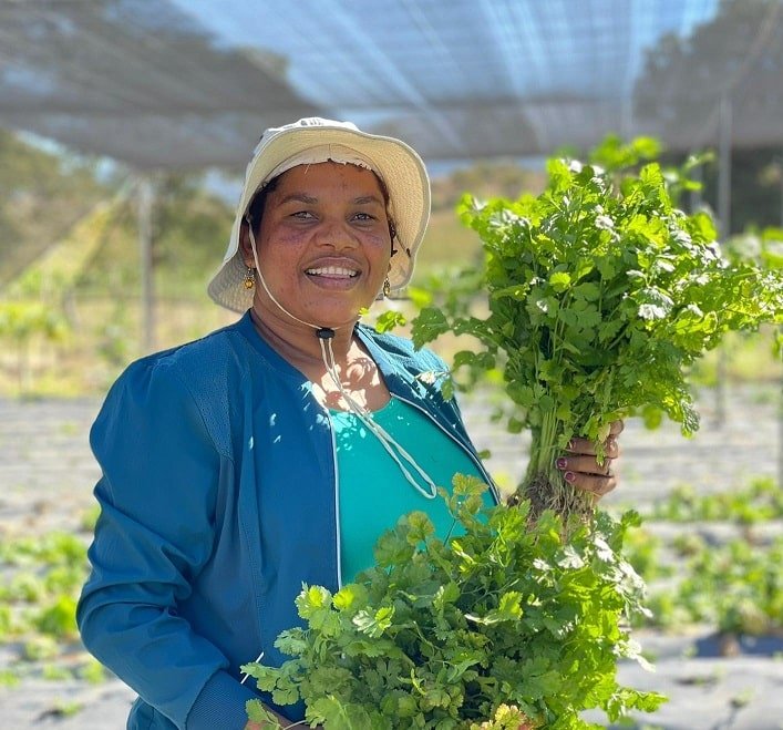 La FAO destaca avances y resultados de familias agricultoras de Villa Poppy en Constanza