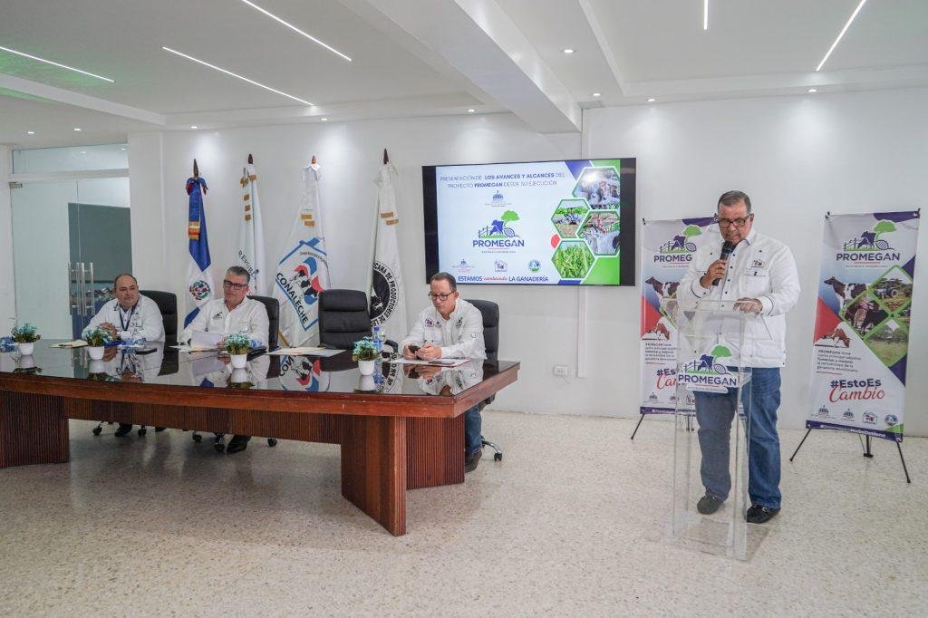 Autoridades muestran impacto del PROMEGAN en sector ganadero dominicano
