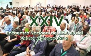 Este miércoles se inicia el XXIV encuentro nacional de líderes del sector agropecuario