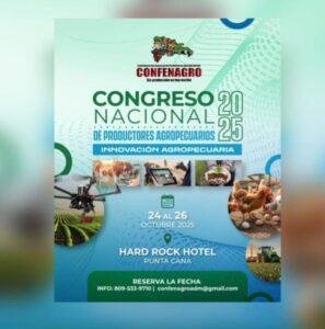 CONFENAGRO invita a su 4.º congreso nacional de productores agropecuarios en Punta Cana