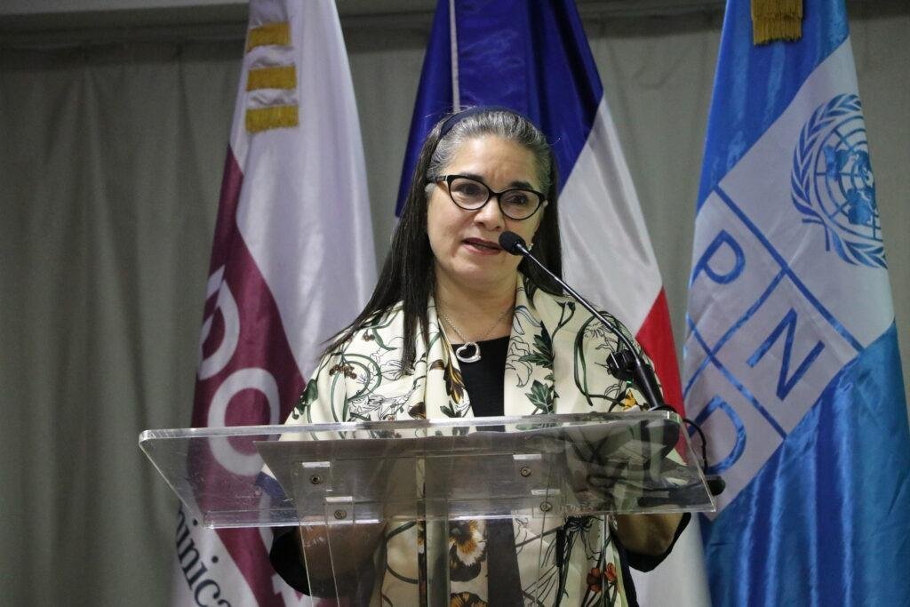 Ana María Díaz, Representante Residente del PNUD.