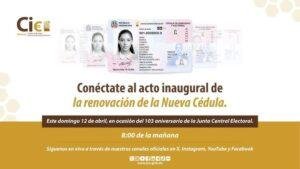 JCE anuncia horarios y centros cedulación para entrega de la nueva cédula a partir del 12 de abril